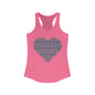 Heart Up-Hearted Women's Ideal Racerback Tank