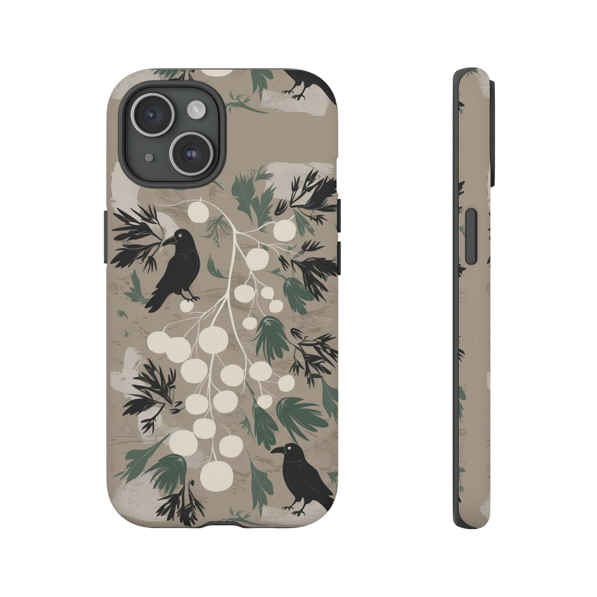 Crows and Berries - Tough Case for iPhone 14, 15, 16