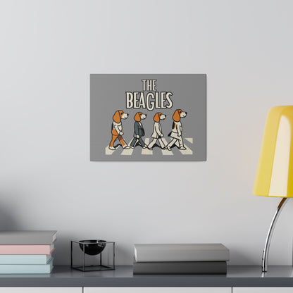 The Beagles - Matte Canvas, Stretched, 0.75"