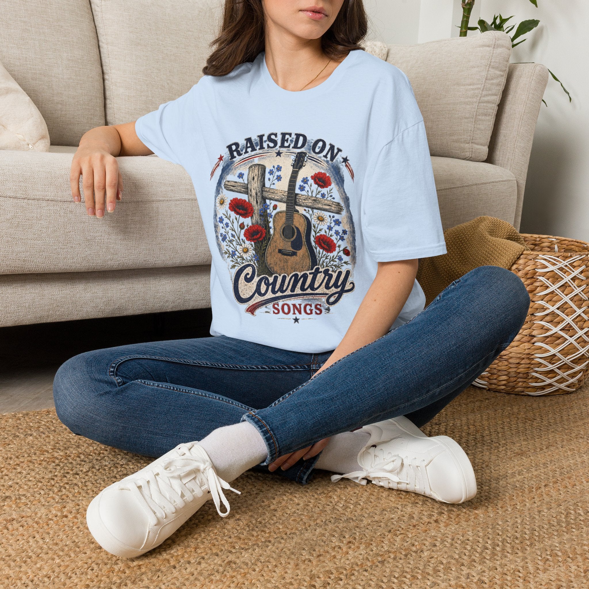 Raised on Country Songs - Women's T-shirt