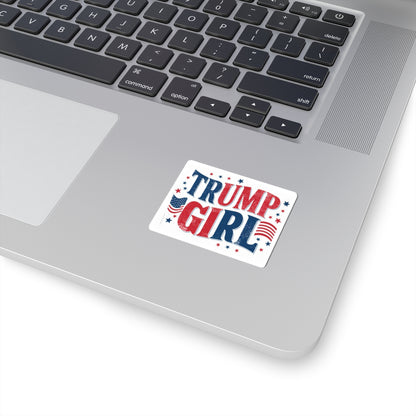 Trump Girl Kiss-Cut Stickers