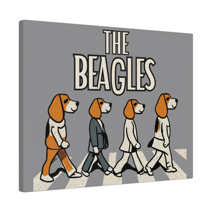 The Beagles - Matte Canvas, Stretched, 0.75"