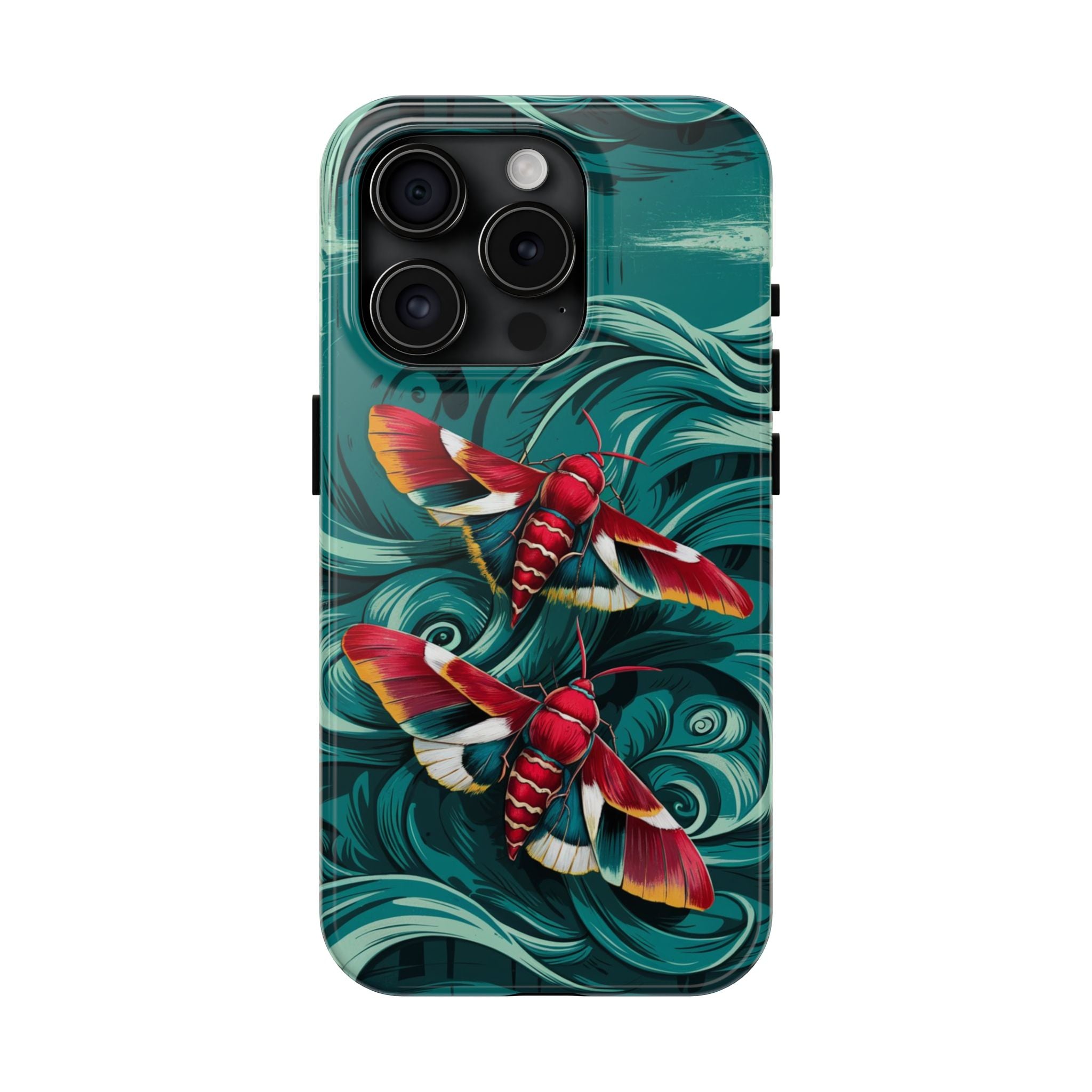 Asian Moth - Tough Case for iPhone 14, 15, 16 - Spruced Roost
