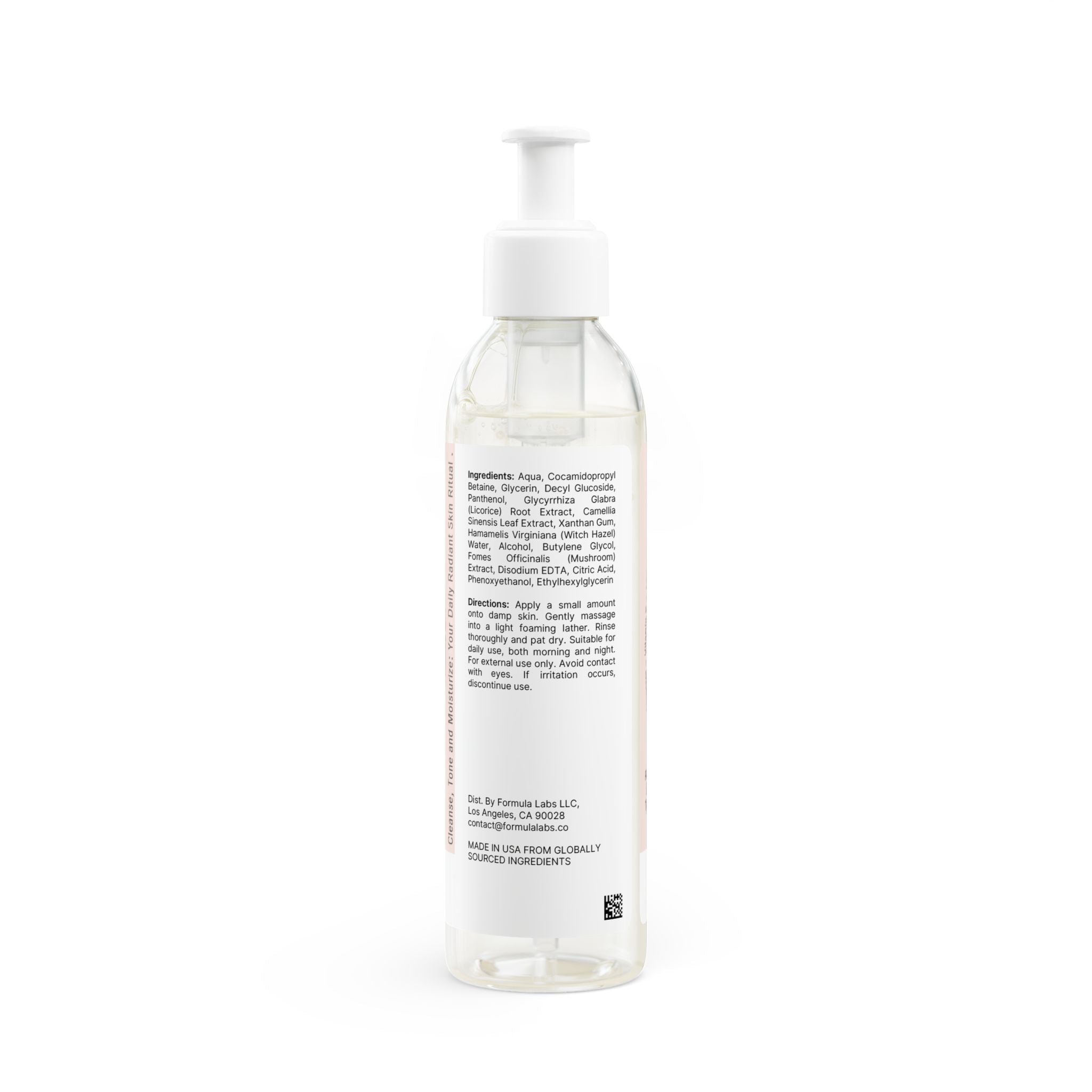 Foaming Gentle Face Cleanser, 6oz