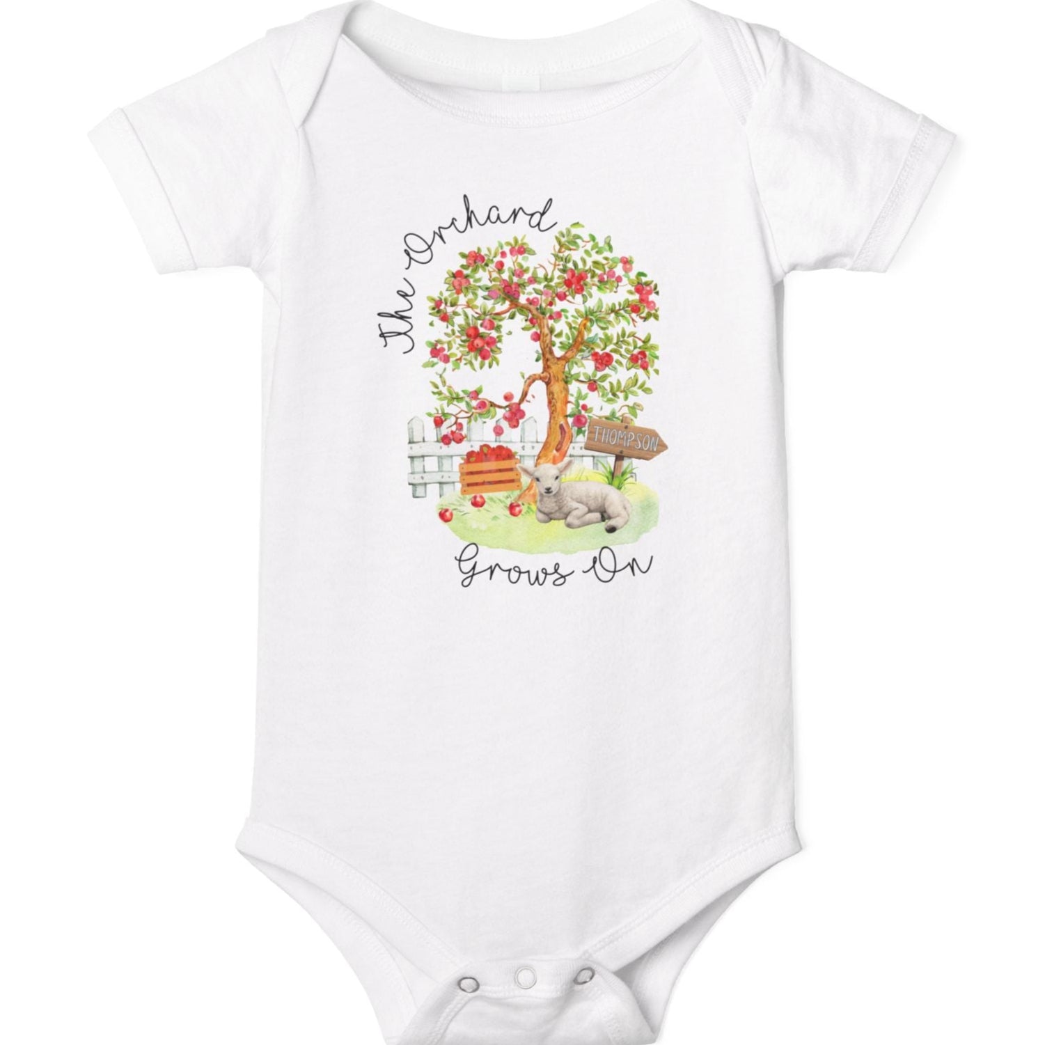 Personalized  - Farm Infant Bodysuit