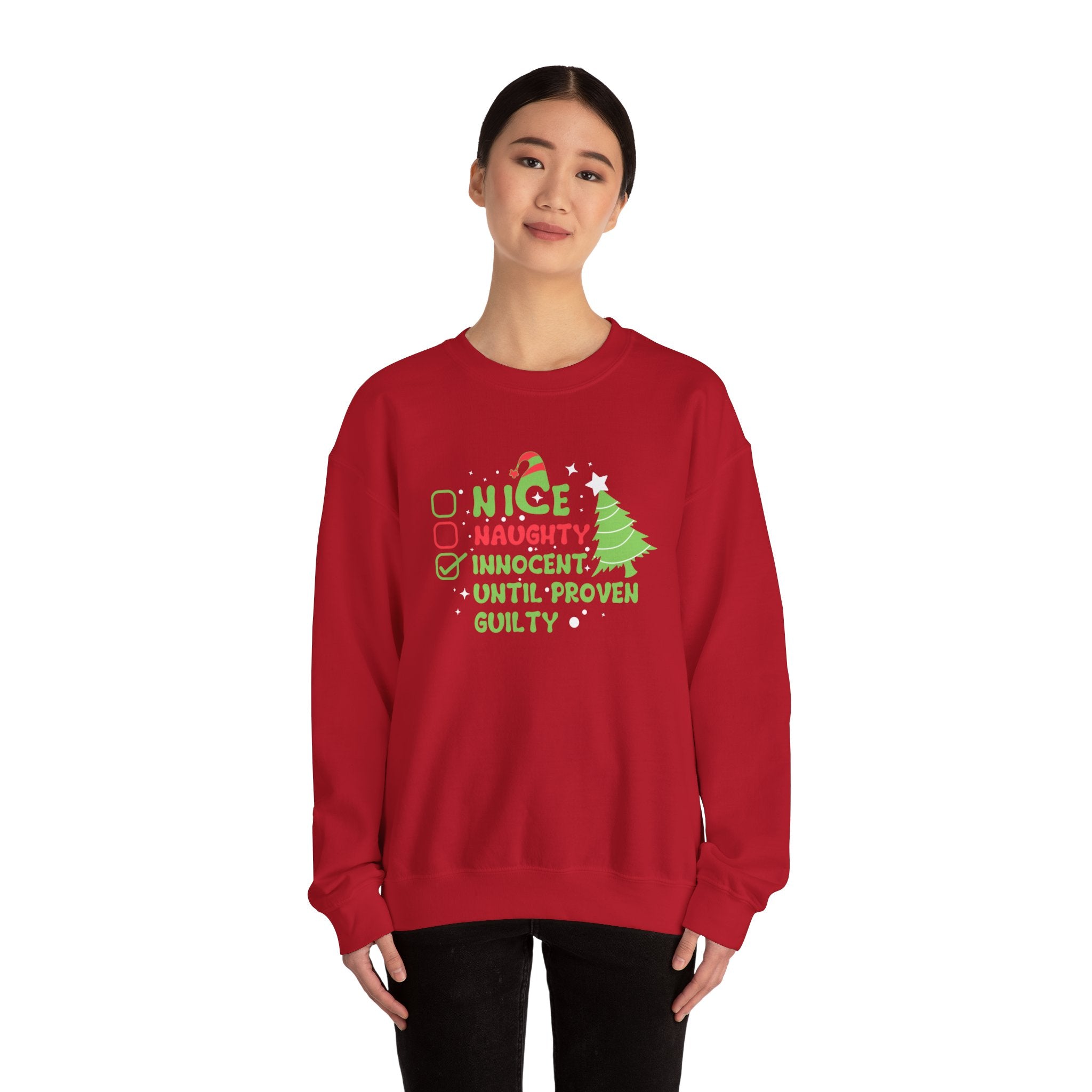 Naughty or Nice Unisex Heavy Blend™ Crewneck Sweatshirt