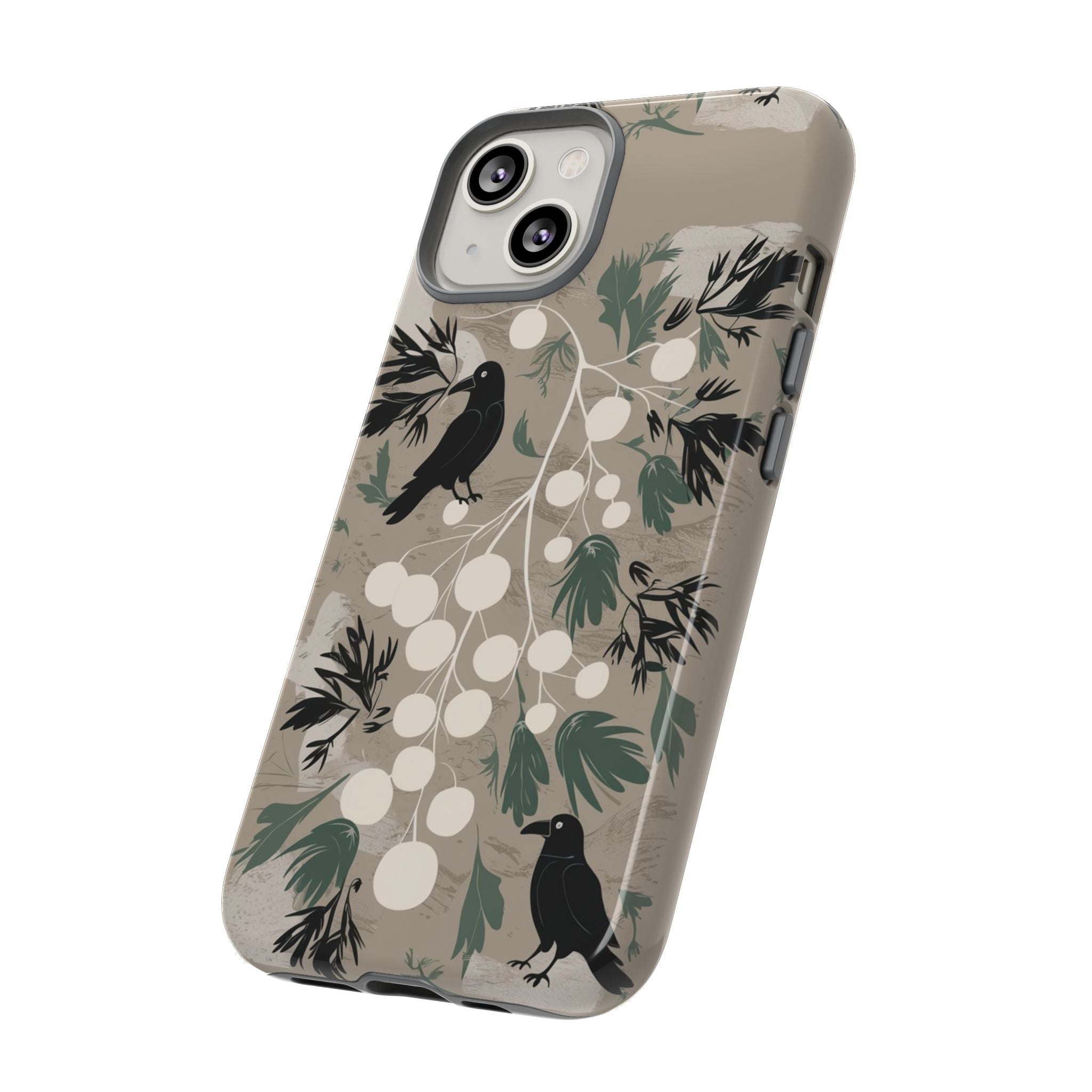 Crows and Berries - Tough Case for iPhone 14, 15, 16