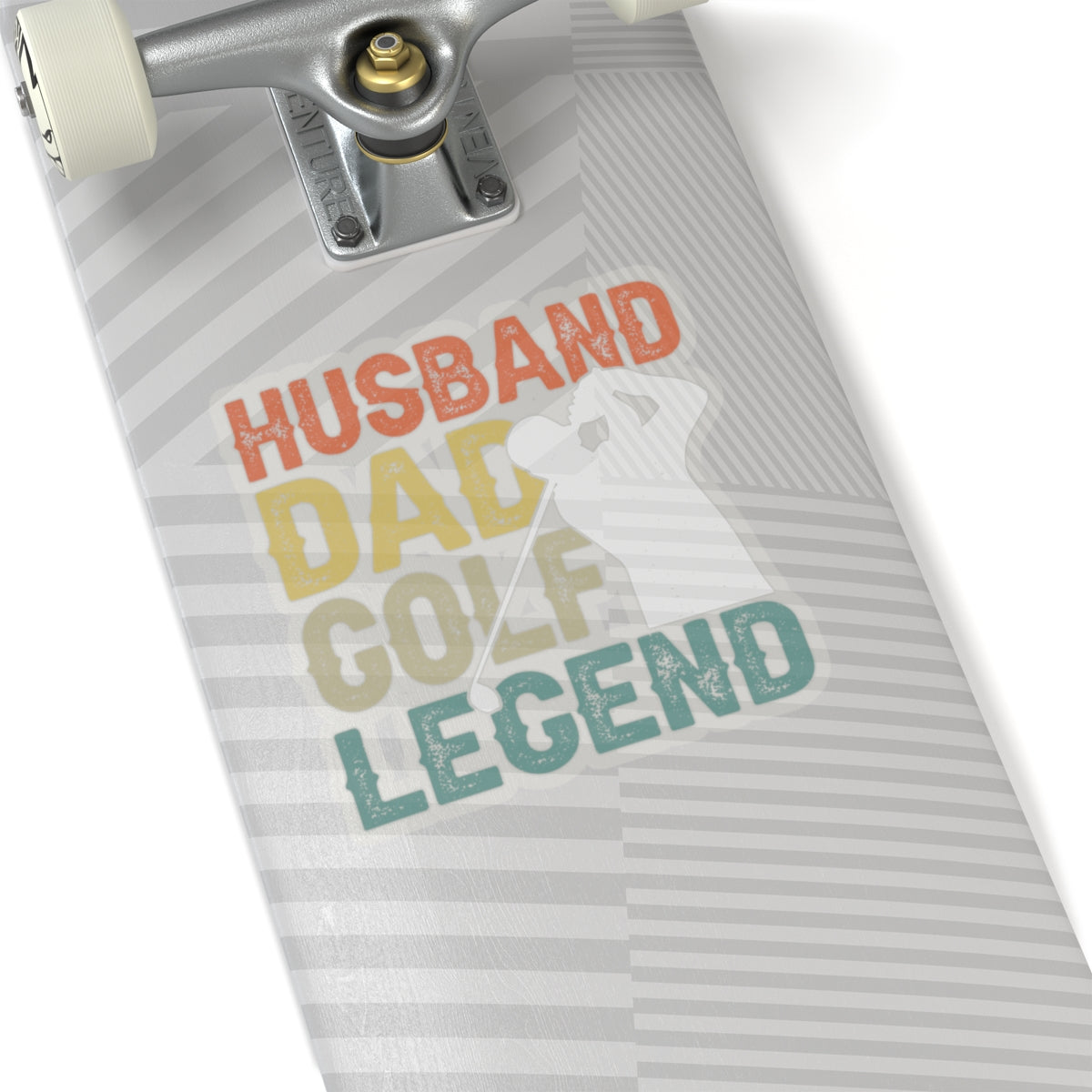 Husband, Dad, Golf Legend Kiss-Cut Stickers