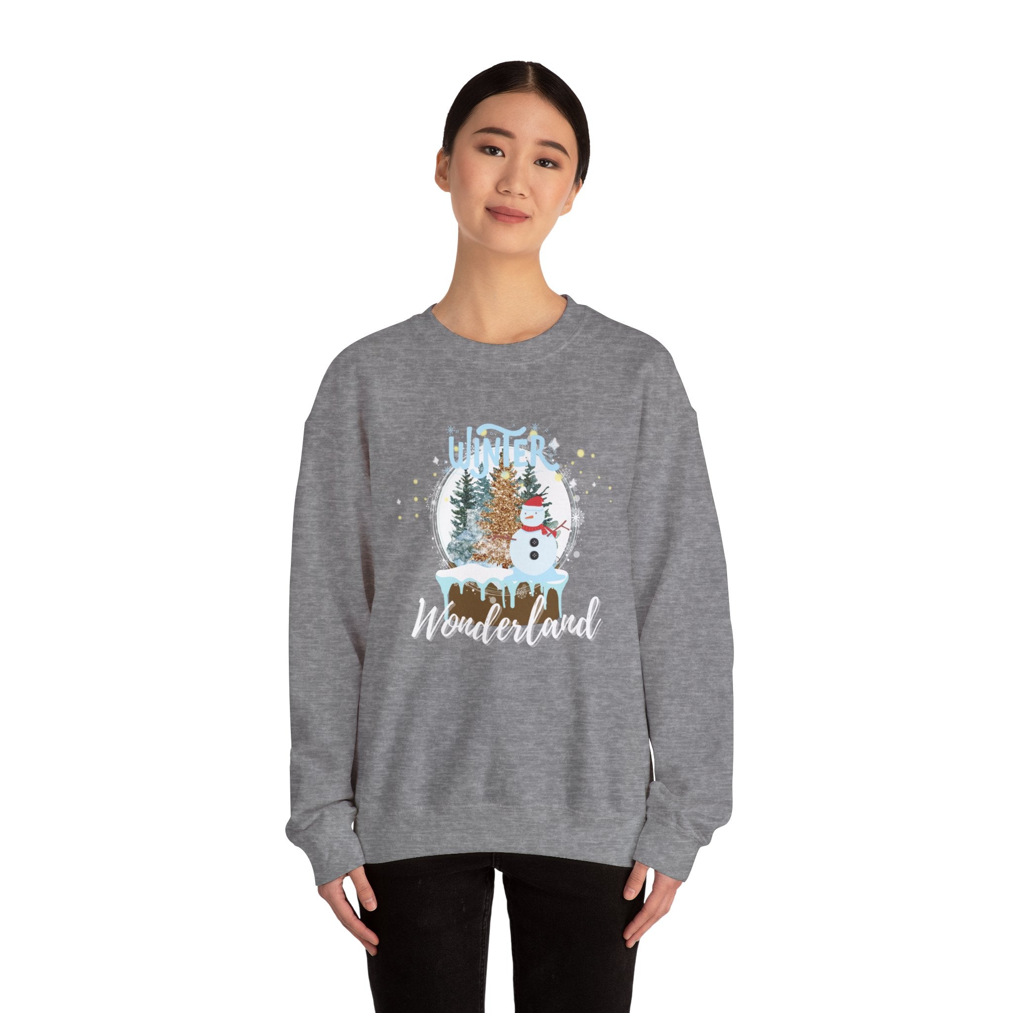 Winter Wonderland - Unisex Heavy Blend™ Crewneck Sweatshirt