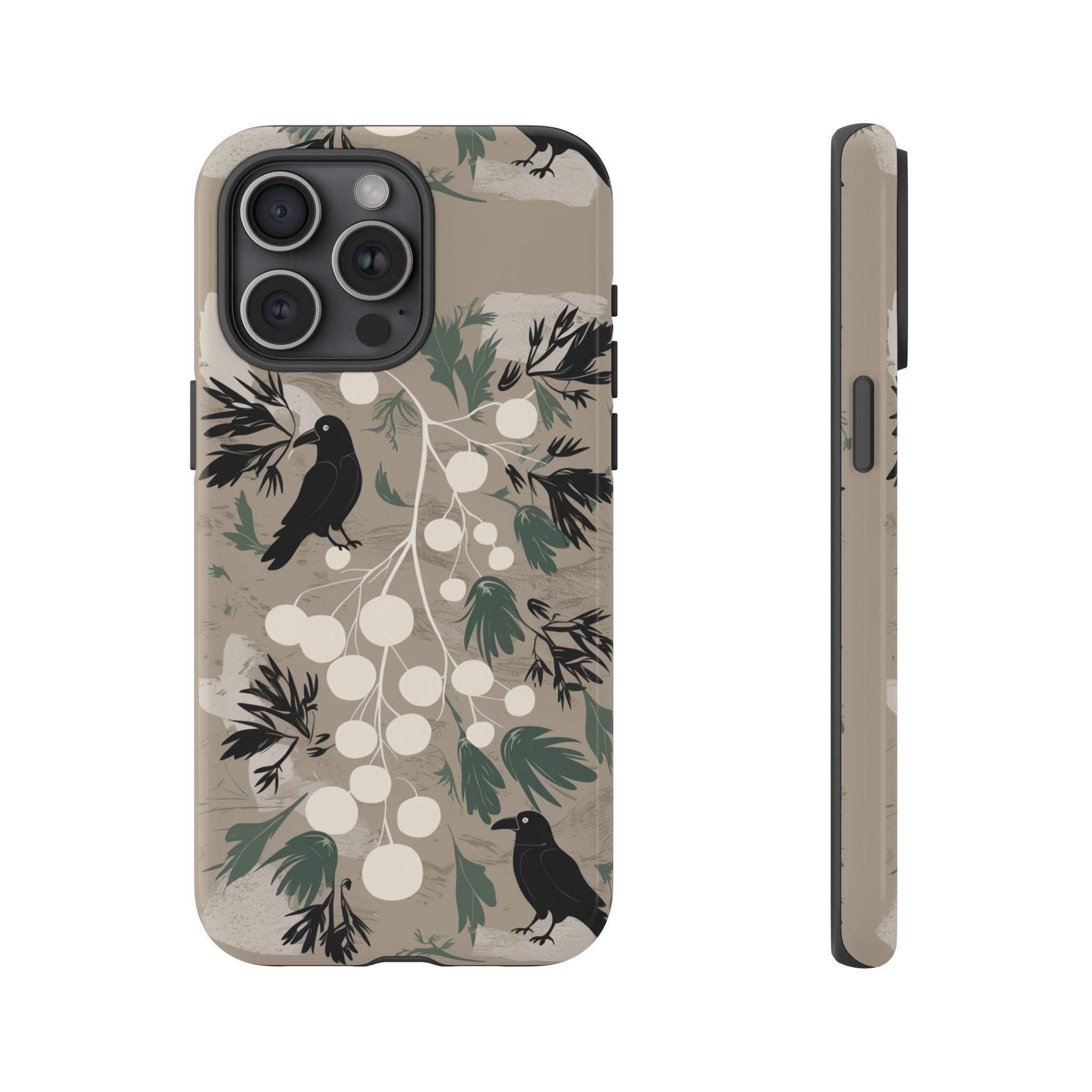 Crows and Berries - Tough Case for iPhone 14, 15, 16