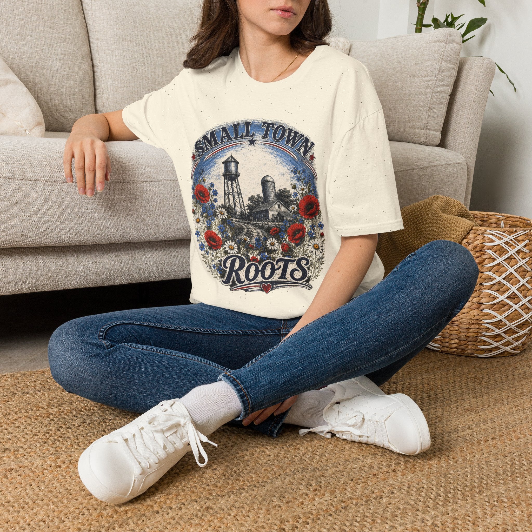 Country Small Town Roots - Women's T-shirt