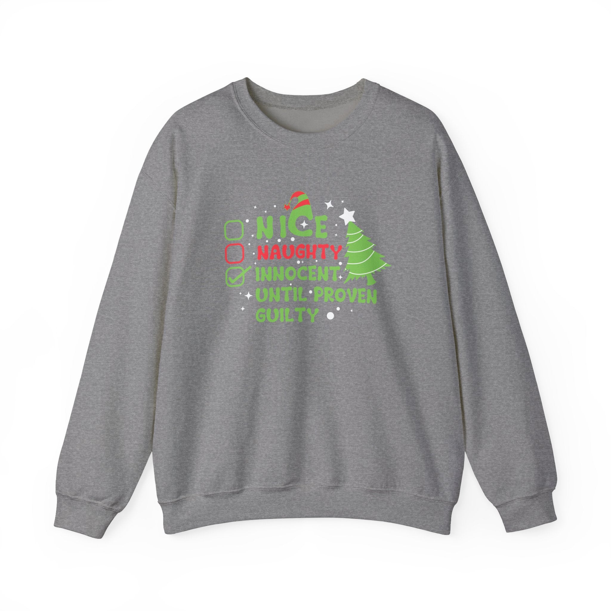 Naughty or Nice Unisex Heavy Blend™ Crewneck Sweatshirt