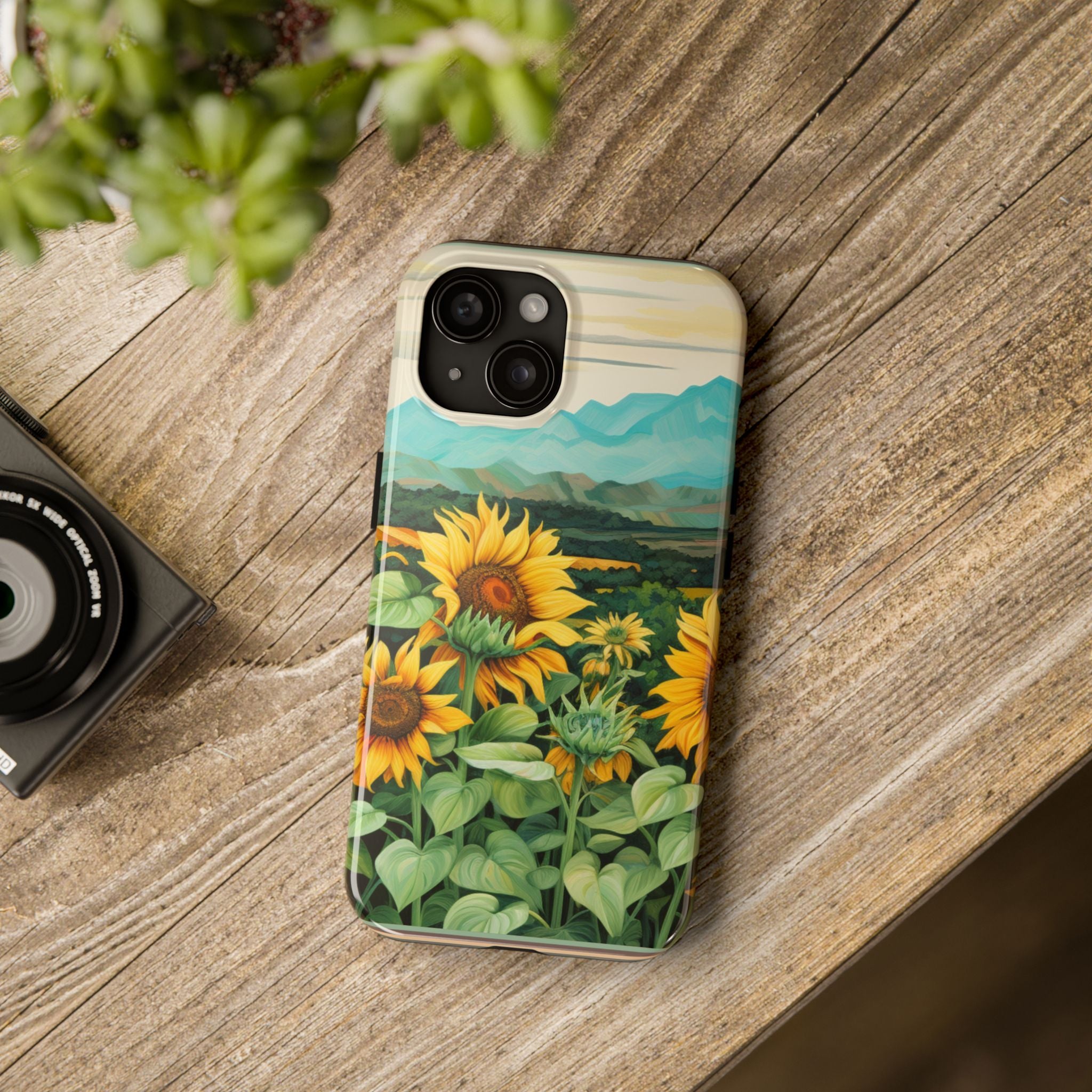 Sunflower Sun - Tough Case for iPhone 14, 15, 16