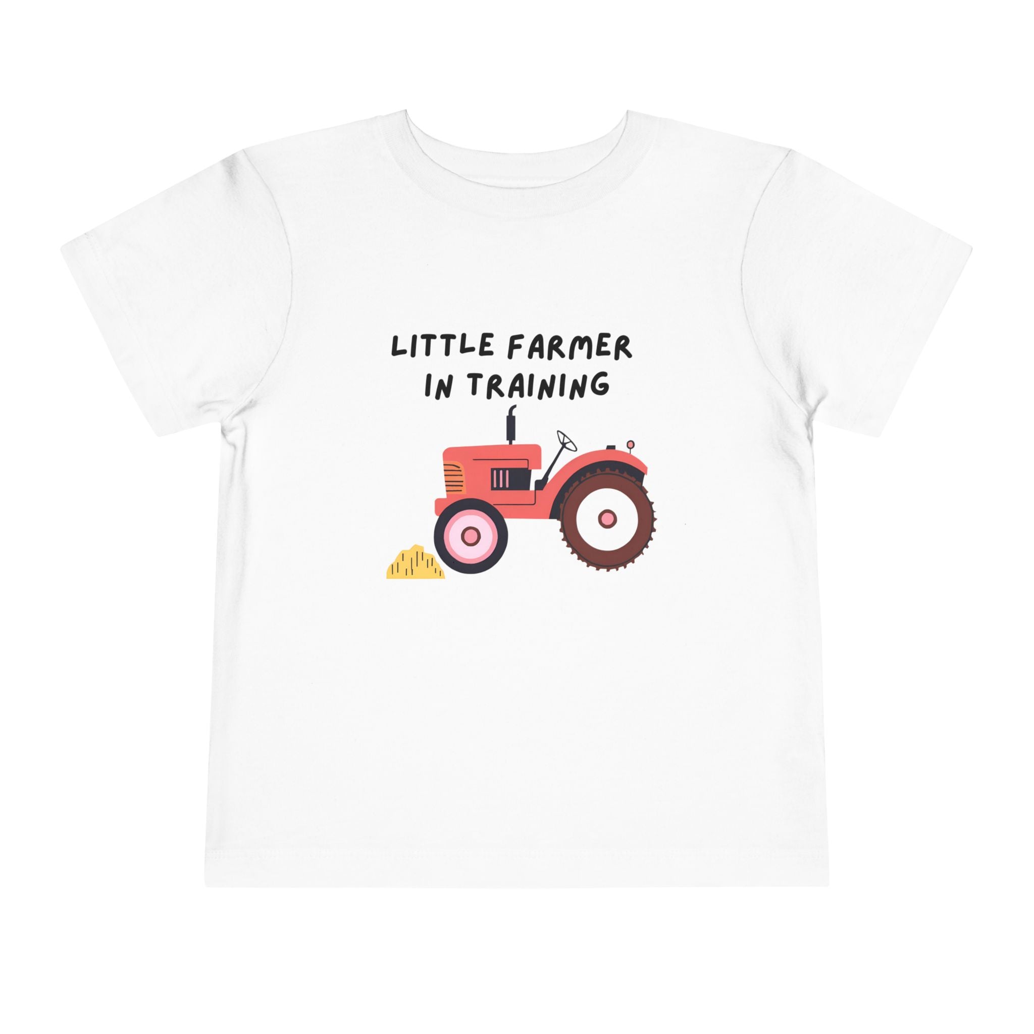 Little Farmer in Training - Red Tractor - Kids' T-Shirt - 2T, 3T, 4T, 5T - Spruced Roost