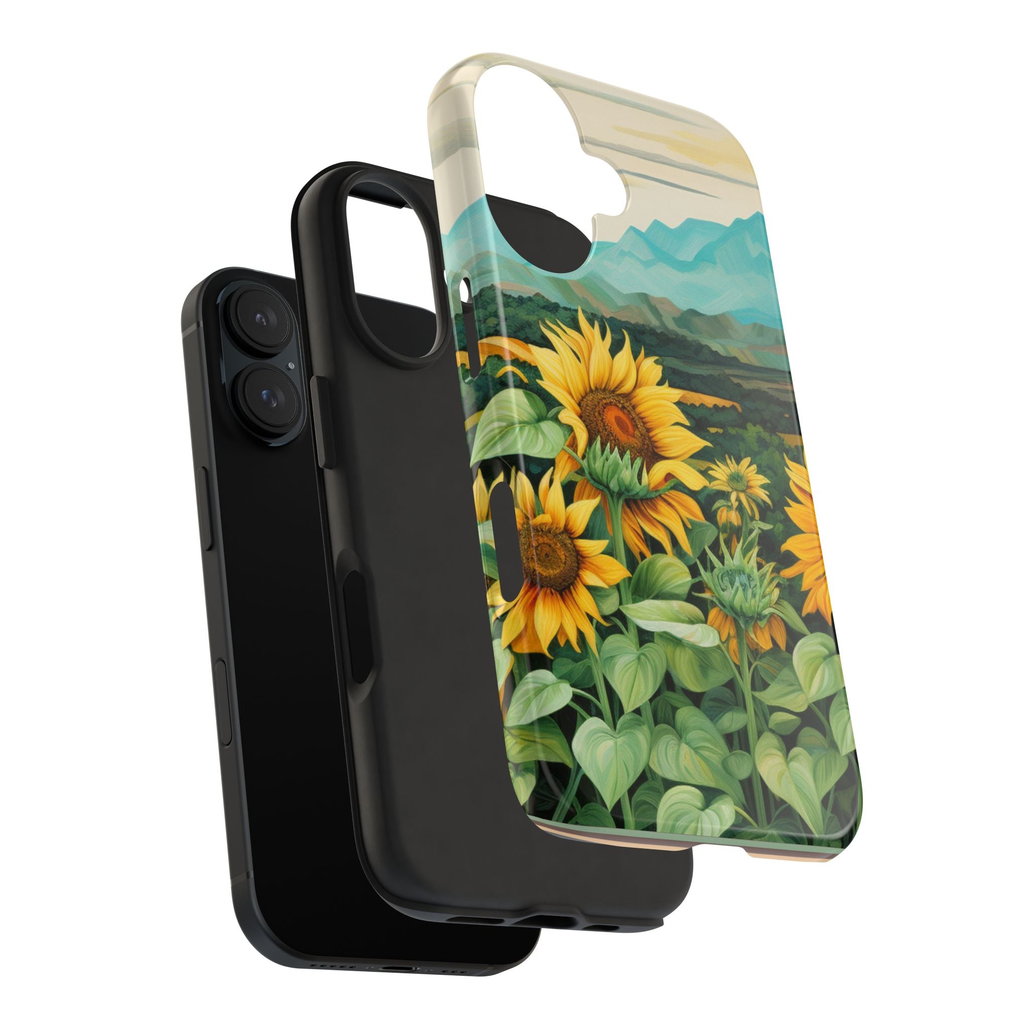 Sunflower Sun - Tough Case for iPhone 14, 15, 16