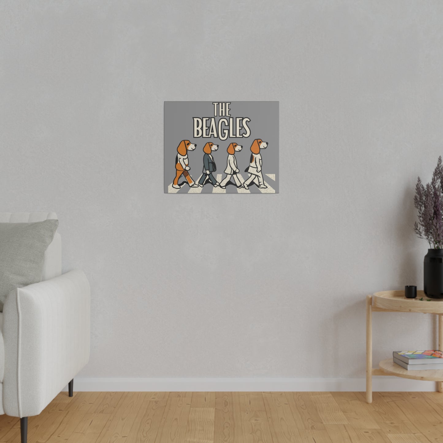 The Beagles - Matte Canvas, Stretched, 0.75"