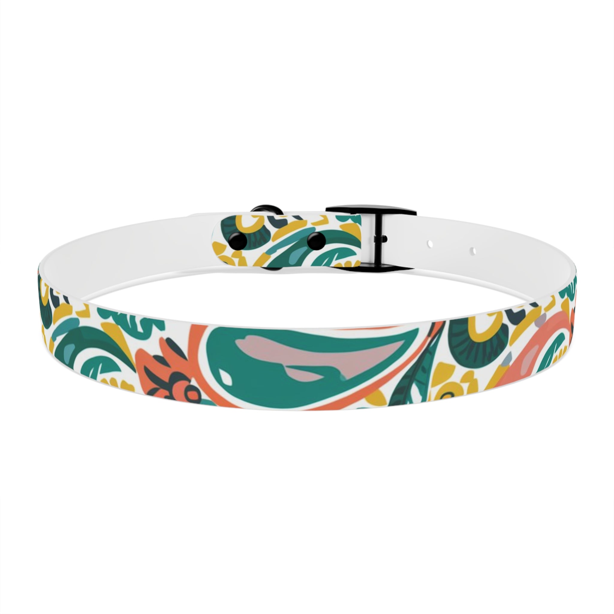 Paisley Persimmon - Dog Collar