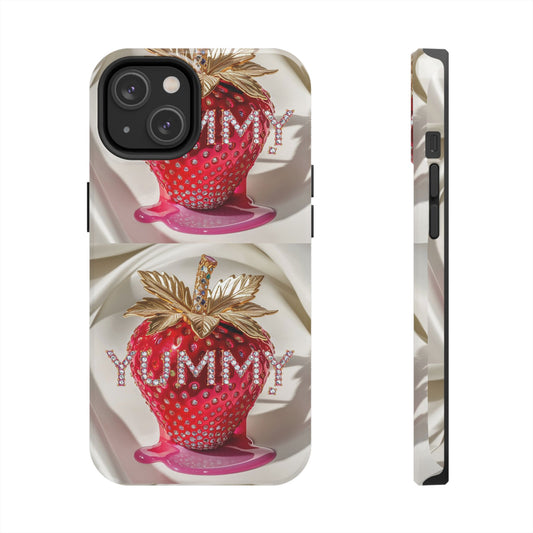 Strawberry Yummy - Tough Case for iPhone 14, 15, 16