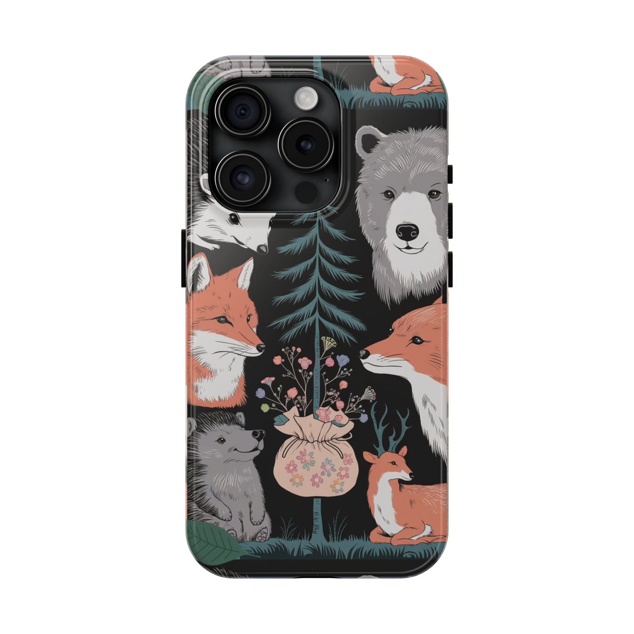 Forest Bumpkins - Tough Case for iPhone 14, 15, 16 - Spruced Roost