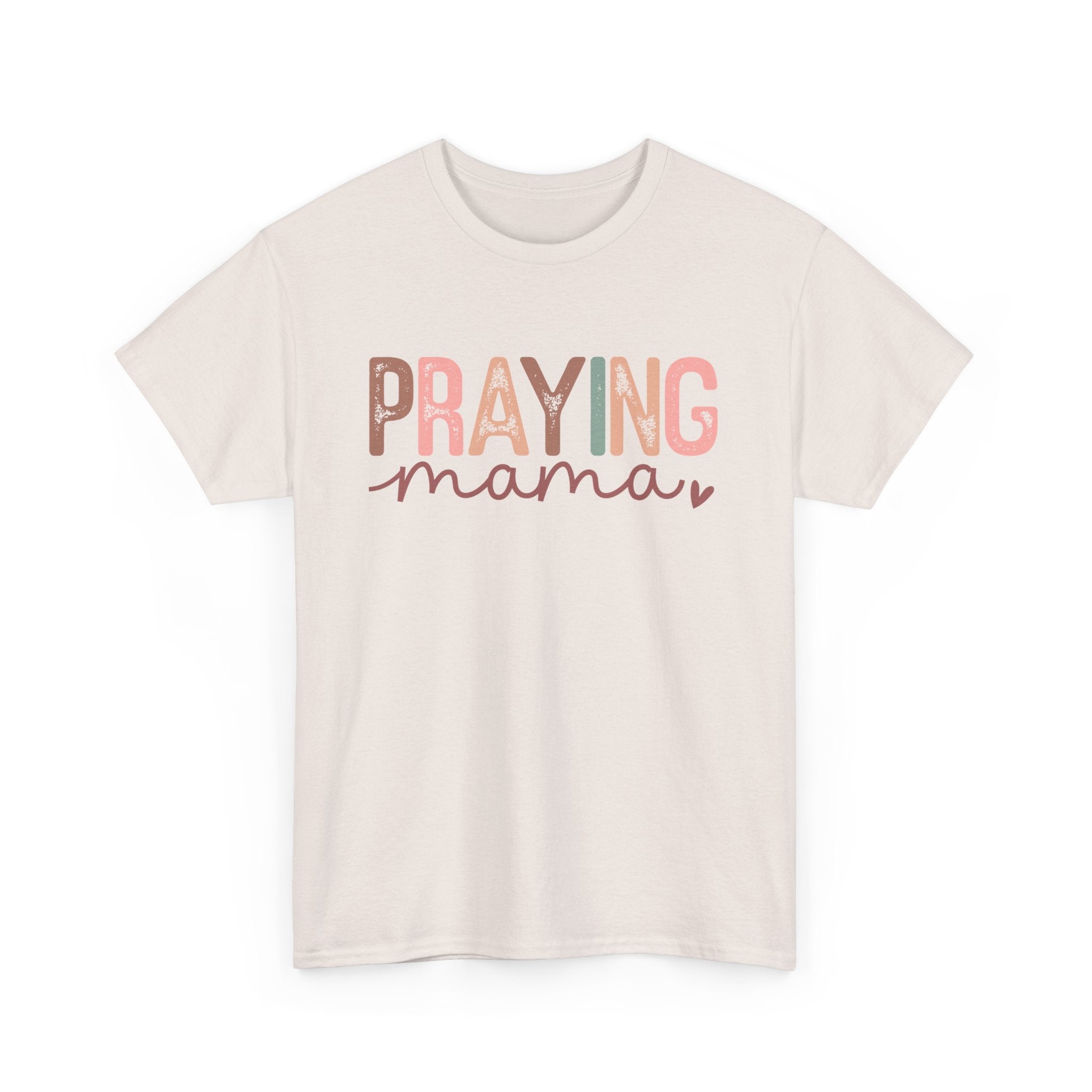 Praying Mama Colorful Unisex Heavy Cotton Tee - Spruced Roost
