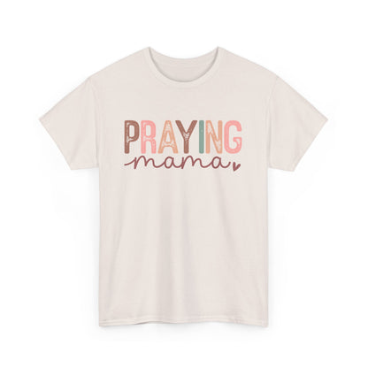 Praying Mama Colorful Unisex Heavy Cotton Tee