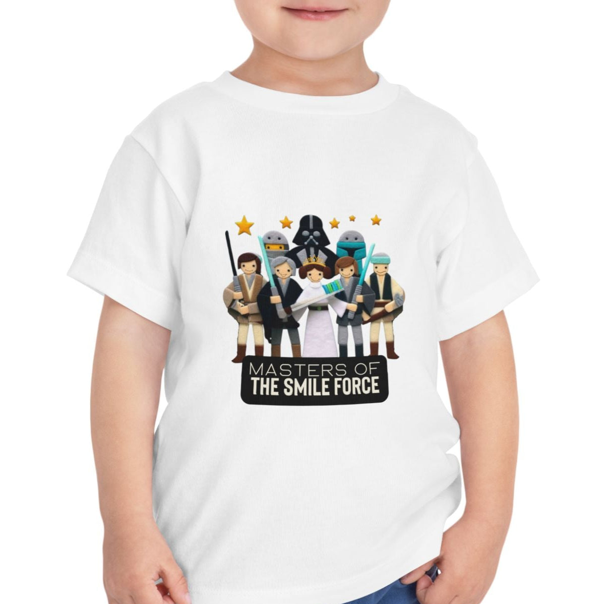 Star Warz Master of the Force - Bella & Canva T-shirt - 2T, 3T, 4T, 5T