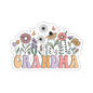 Grandma Raising Children Grandchildren Grandkids Kiss-Cut Stickers