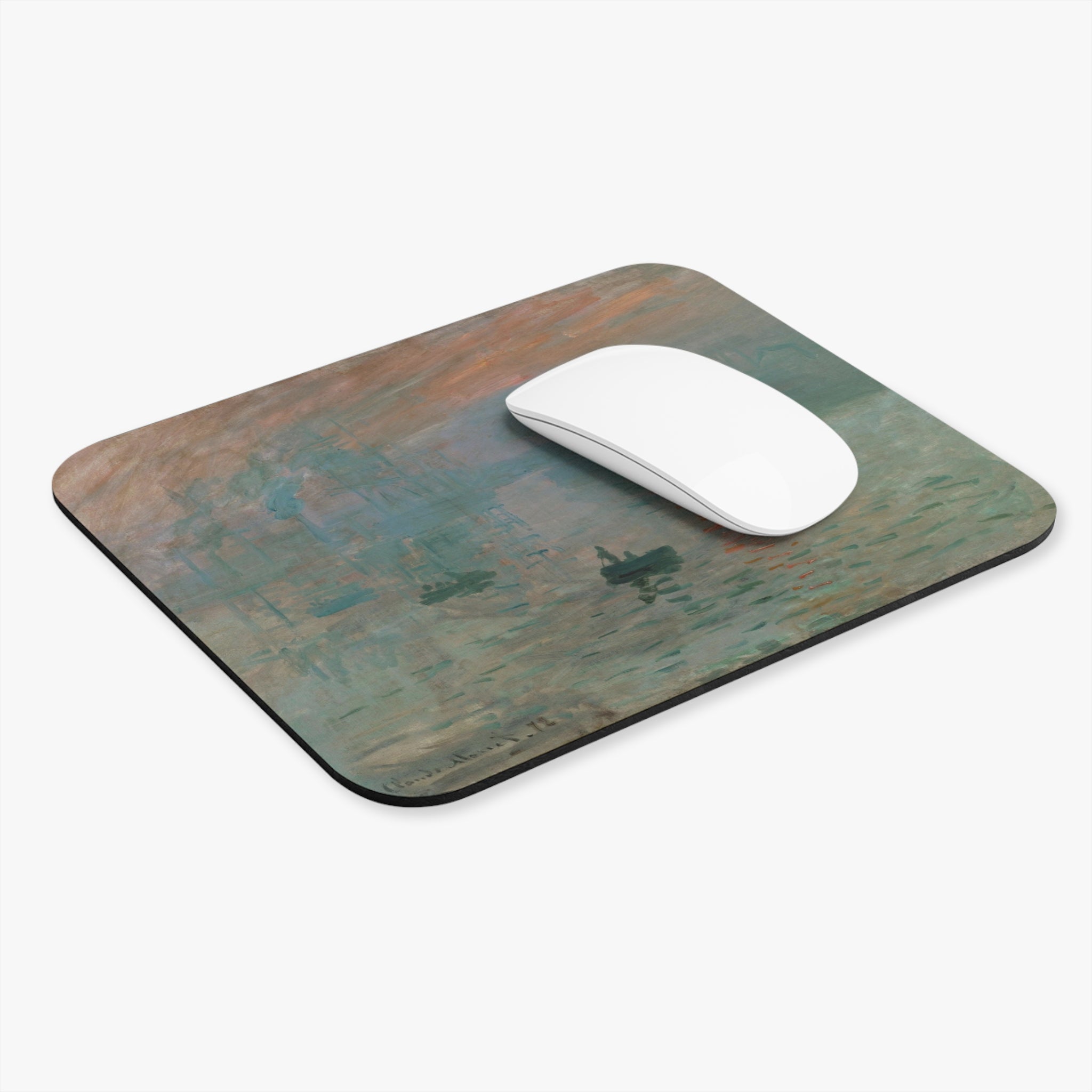 Impression Sunrise - Claude Monet - Mouse pad  (Rectangle)