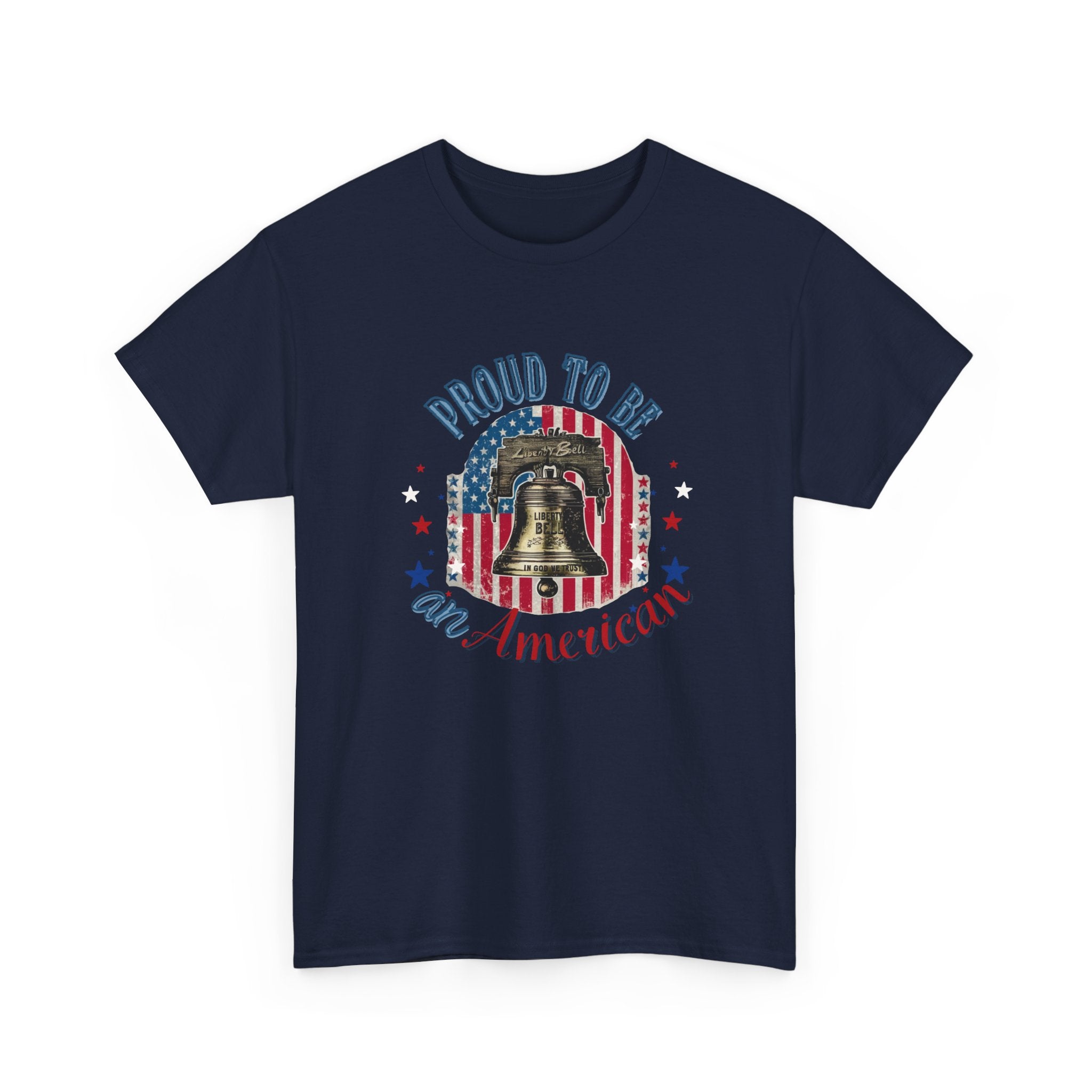 Proud to be an American - Unisex Heavy Cotton Tee