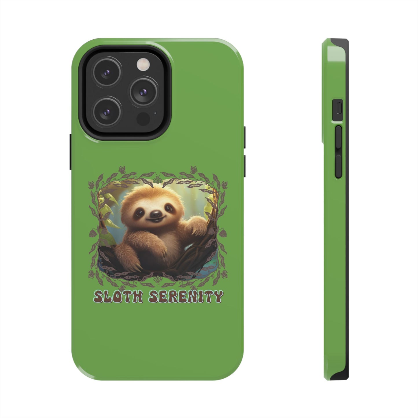 Sloth Serenity - Tough Case for iPhone 14, 15, 16