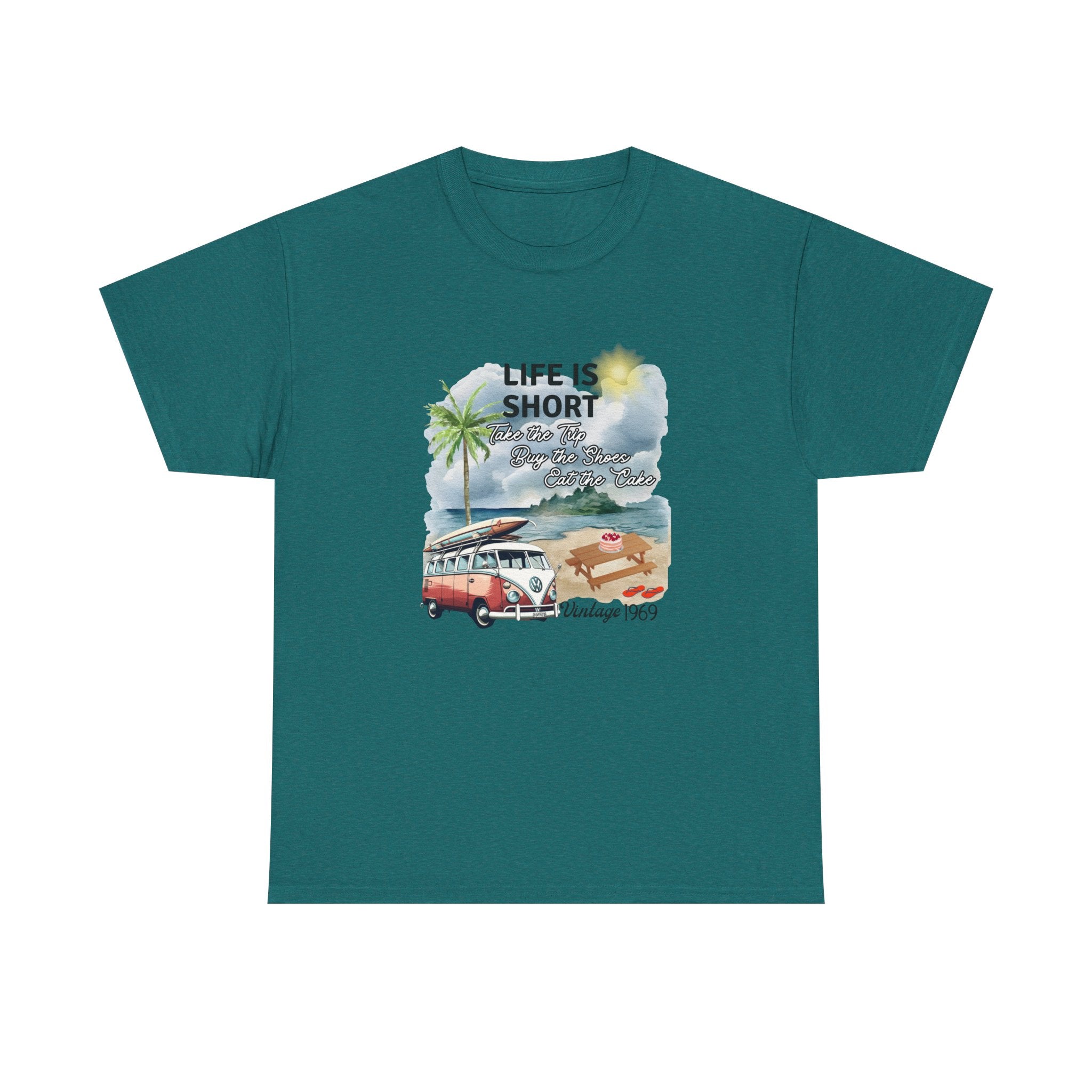 Life is Short - Unisex Heavy Cotton Tee