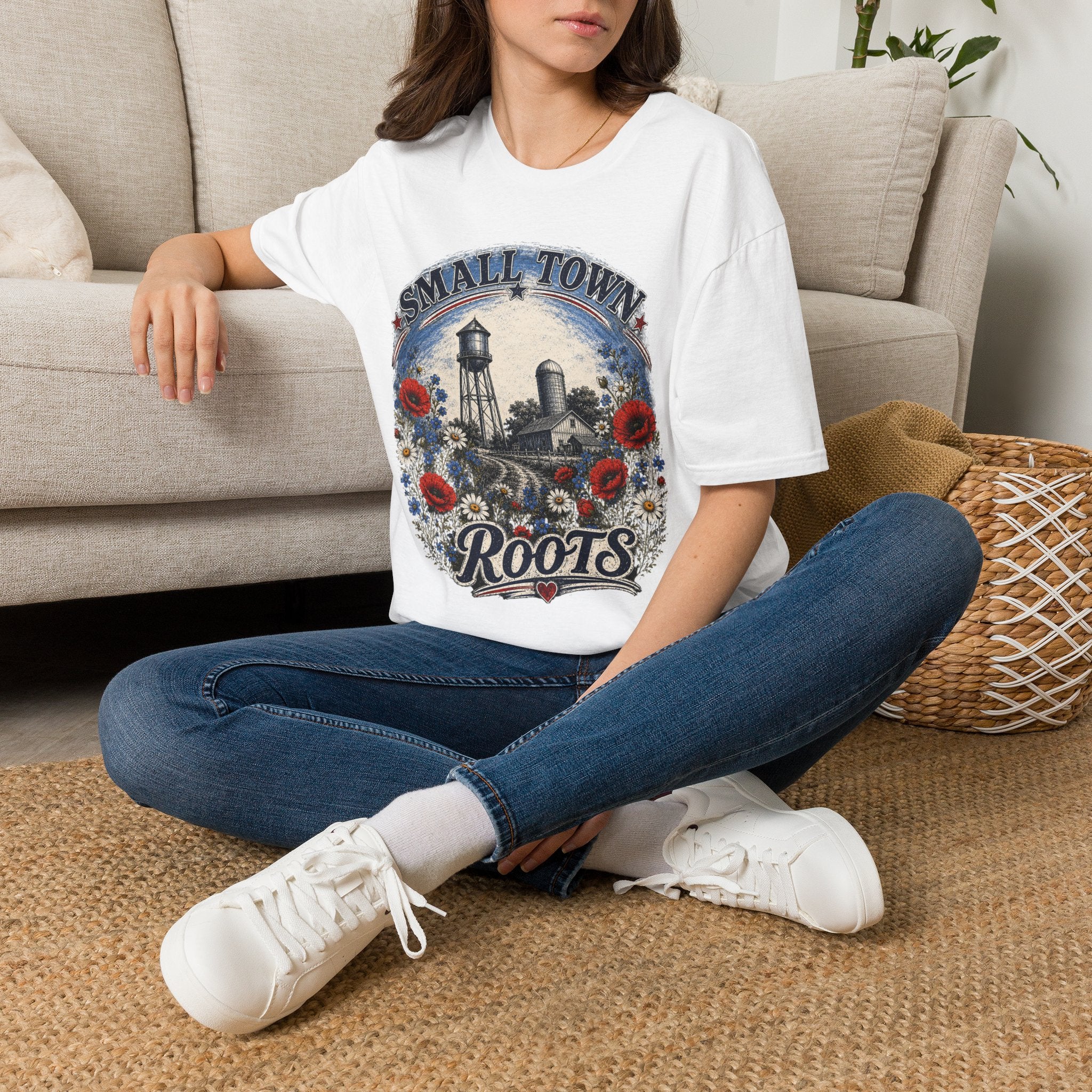 Country Small Town Roots - Women's T-shirt