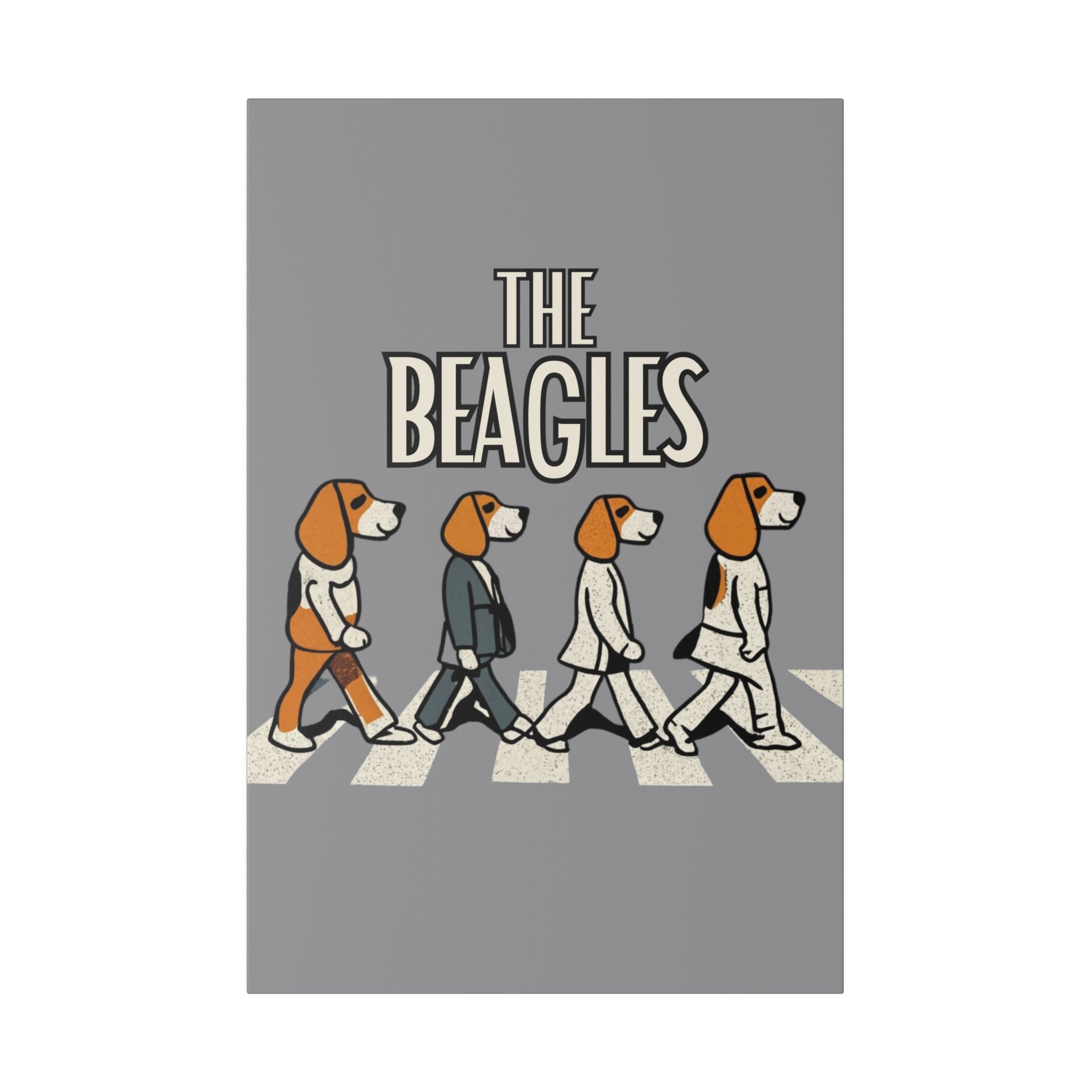 The Beagles - Matte Canvas, Stretched, 0.75"