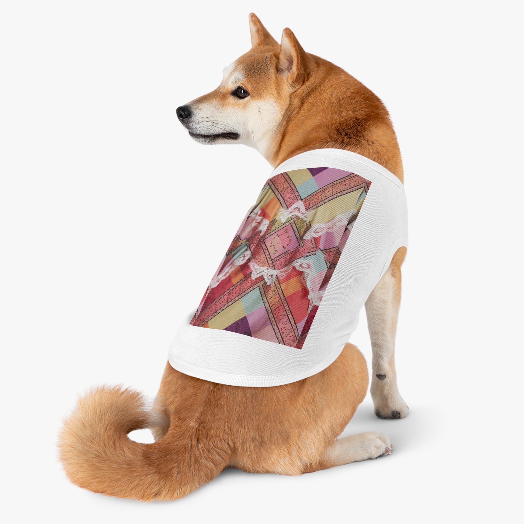 Madras LacePet Tank Top