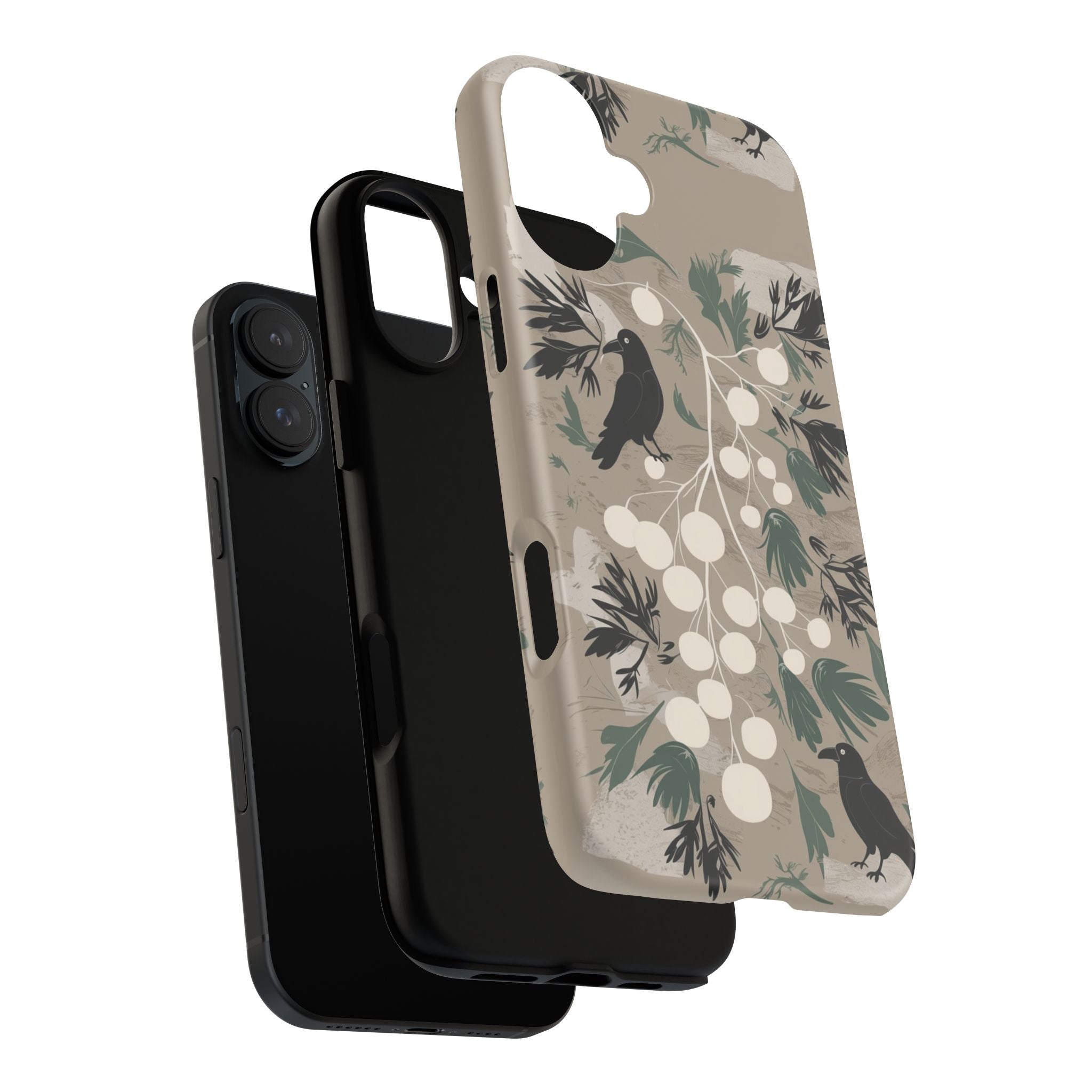 Crows and Berries - Tough Case for iPhone 14, 15, 16