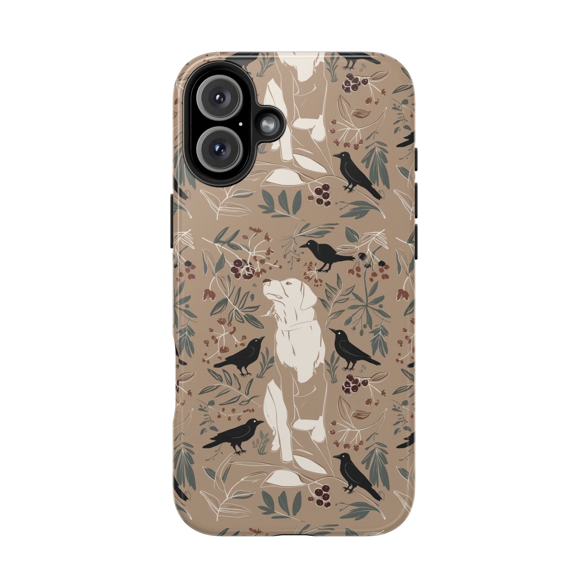 Nature's Dog Walk - Tough Case for iPhone 14, 15, 16 - Spruced Roost