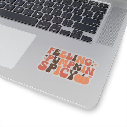 Feeling Pumpkin Spicy - Kiss-Cut Stickers