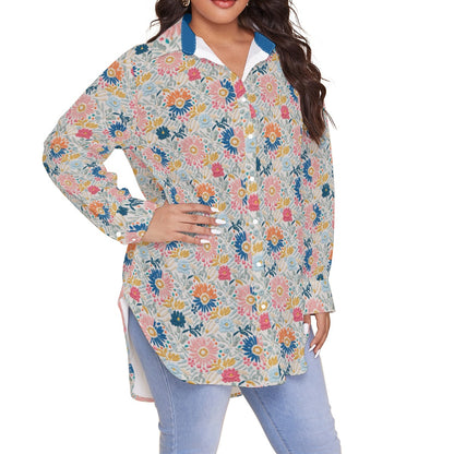 Whimsy Women's Shirt (Plus Size) AOP