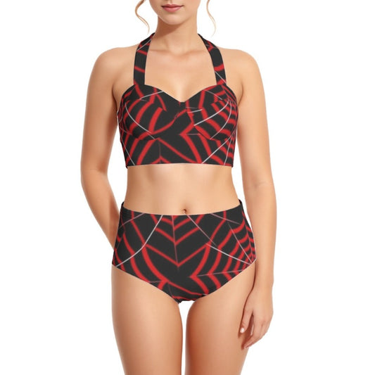 The Matrix Women's Swimsuit Set With Halter