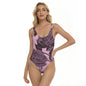 Purple Rose Women's One-piece Swimsuit