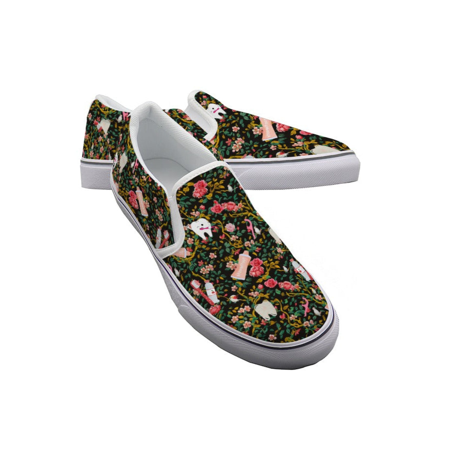 Dental Days - Women's Slip On Sneakers