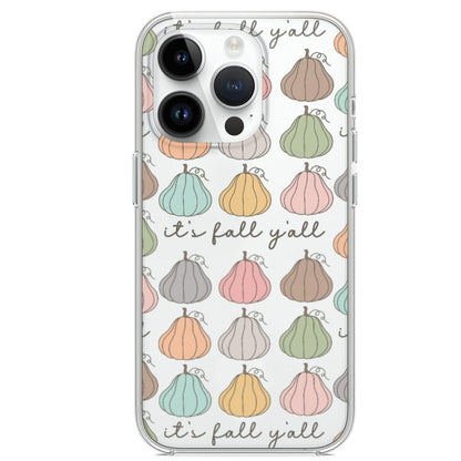 It's Fall Y'all Pumpkin Phone case- iPhone 14 15 Series Mobile Phone Case | TPU