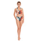 Tuscon Time Women's Swimsuit Set With Halter