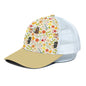 Yellow Bears Trucker Hat With White Half-mesh