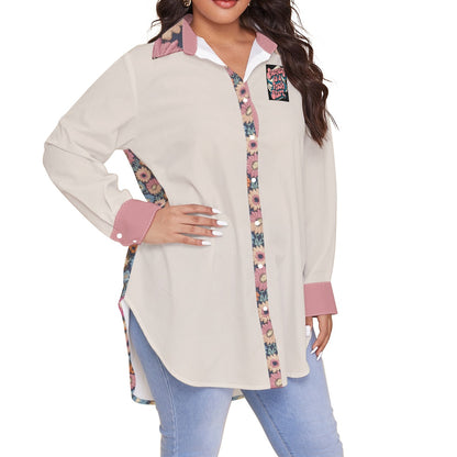 Everyday is a Fresh start Women's Shirt (Plus Size) AOP