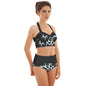 Natures Hunt Women's Swimsuit Set With Halter