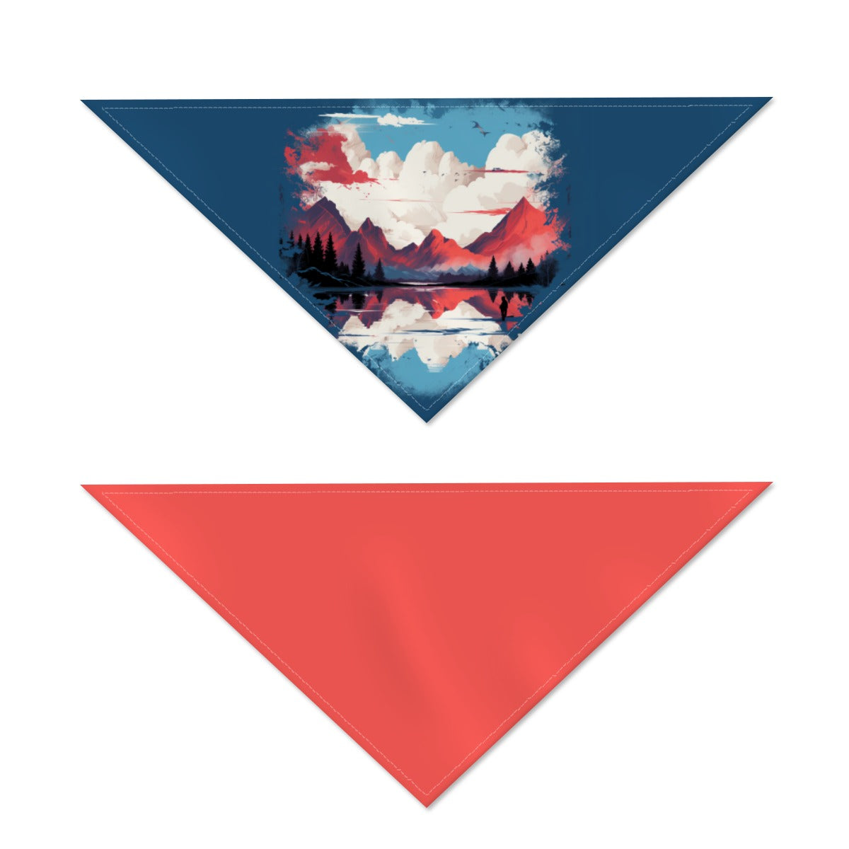 Sawtooth Mountains Pet's Scarf