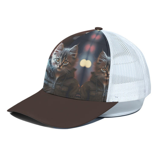 Street Cats Trucker Hat With White Half-mesh