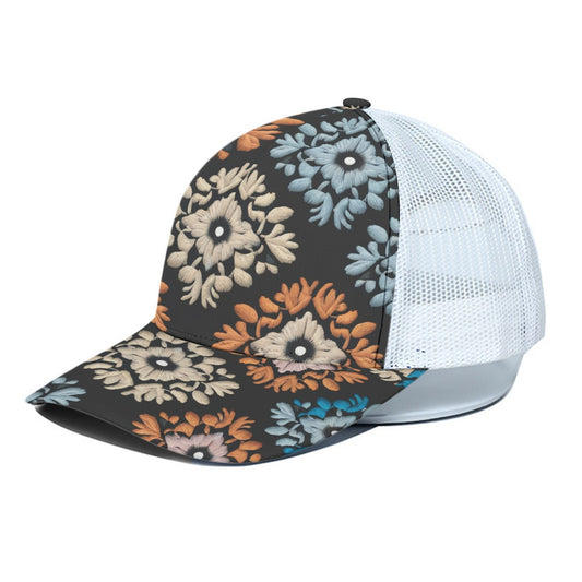 Delicate Days Trucker Hat With White Half-mesh