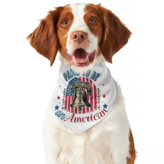 Proud to Be American Pet's Scarf